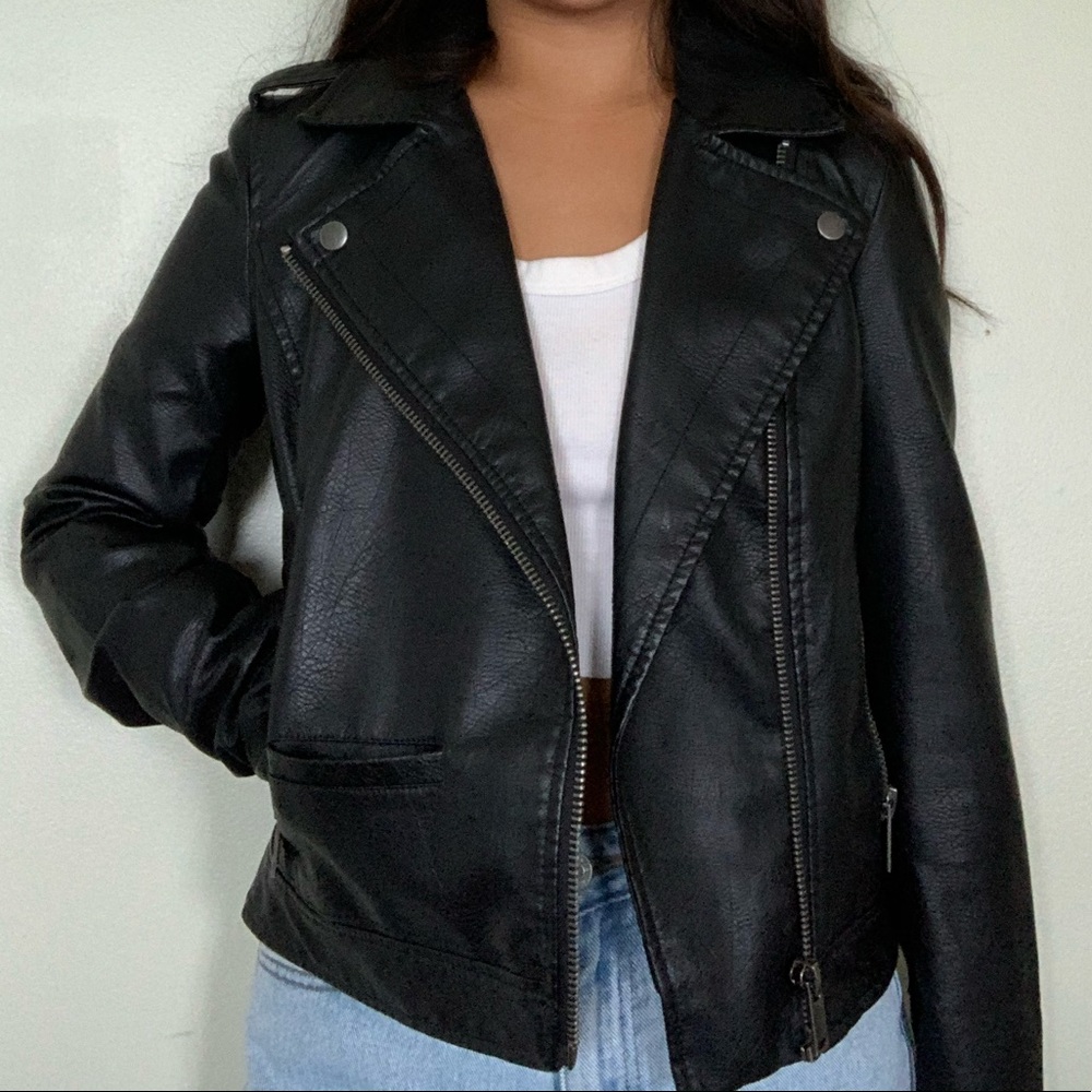 Aeropostale Faux Leather Jacket
